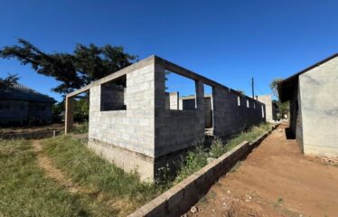 UNFINISHED SEMI-DETACHED PROPERTY FOR SALE IN LIVINGSTONE