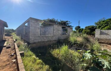 UNFINISHED SEMI-DETACHED PROPERTY FOR SALE IN LIVINGSTONE