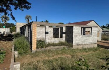UNFINISHED SEMI-DETACHED PROPERTY FOR SALE IN LIVINGSTONE