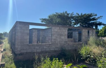 UNFINISHED SEMI-DETACHED PROPERTY FOR SALE IN LIVINGSTONE